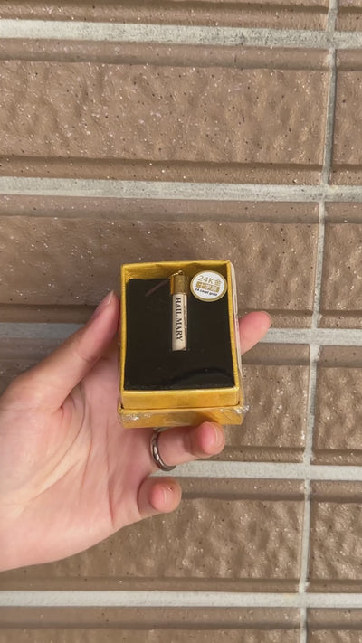 項鍊 進口手工飾品 瓶帽24K金 瓶內有Hail Mary經文 61003-5