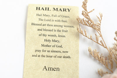 項鍊 進口手工飾品 瓶帽24K金 瓶內有Hail Mary經文 61003-5